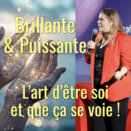 Femme brillante et puissante – coaching amour et confiance en soi